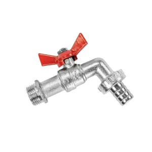 Grifería Llave Jardin De Bola Para Acople Manguera 1/2"