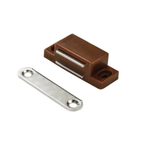 Cierre Para Puertas Magneticos Blanco Con Tornilleria