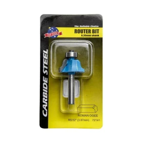 Broca Fresa Ruteadora Para Redondear Madera De 3/4(1/4")