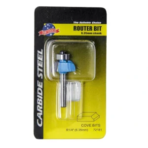 Broca Fresa Para Ruteadora En Madera Concavo 3/8"