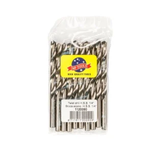 10 Brocas Econo Para Alta Velocidad Hss Polinchada 7/64"