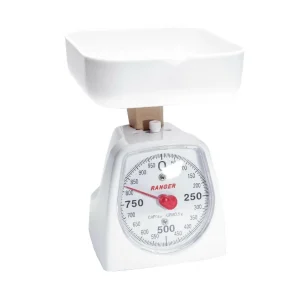 Báscula Mecánica Gramera Capacidad 1 kg Color Blanco