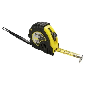 Flexómetro Tipo Industrial De 8M Resistente A Impactos