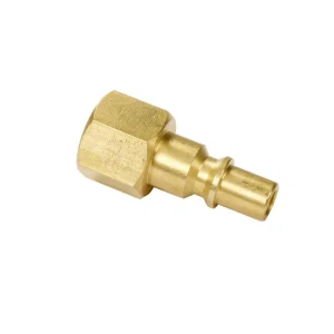 Conector O Acople Rápido Hembra Bronce Profesional De 1/4"