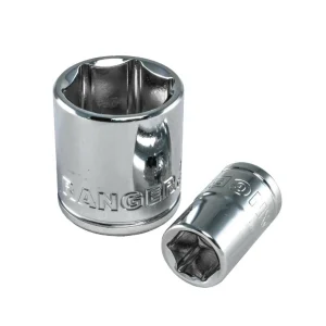 Copa Dado Cromado De 1/4" Cuadrante 3/8" Hexagonal