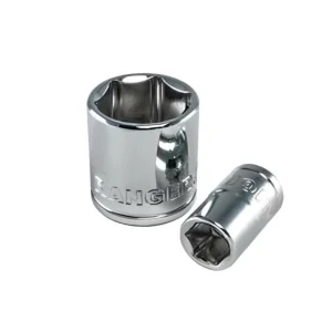 Copa Dado Cromado De 5/8" Cuadrante 3/8" Hexagonal