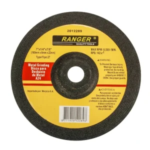Disco Abrasivo Corte Extrafino Para Metal 7x 1/4 x 7/8 A 24